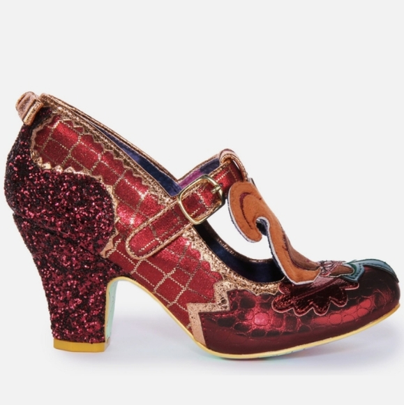 New FEELING FOXY Irregular Choice heels, size 42 (US 11) - Picture 7 of 10